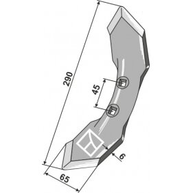 Noragėlis K32 - 6mm 1