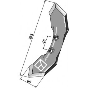 Noragėlis K32 - 8mm 1