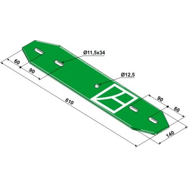 057065 Kverneland lingė, 610
