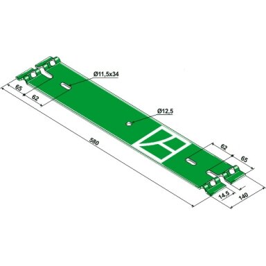 303134 Kverneland lingė, 580