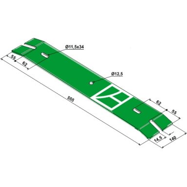 303172 Kverneland lingė, 555