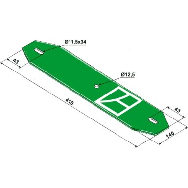 057066 Kverneland lingė, 410