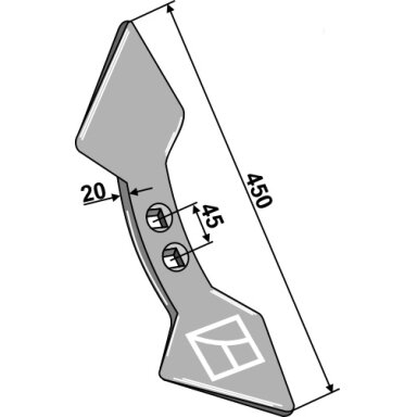 Dvigubas kaltas  45