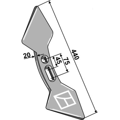 Dvigubas kaltas  45-75