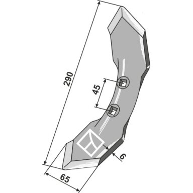 Noragėlis K32 - 6mm
