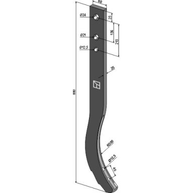 Kultivatoriaus kotas - 890mm