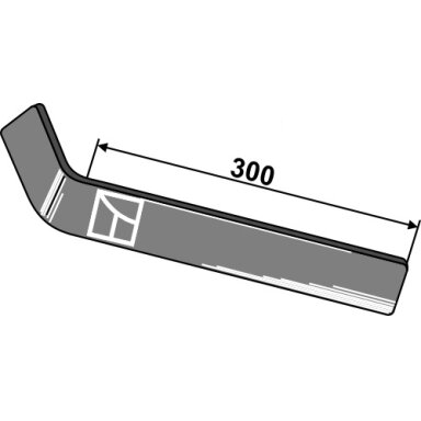 633930 Susidėvinti dalis Kockerling, dešinė