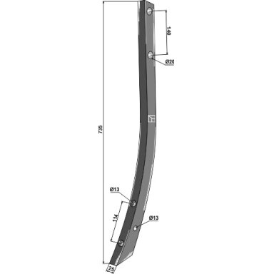 R18025730R Kultivatoriaus kotas Maschio / Gaspardo