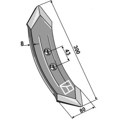 Noragėlis K32 for Kongskilde  system