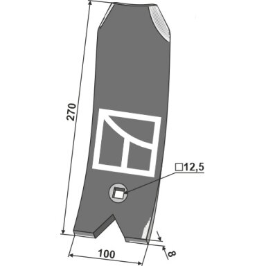 AP-702 Sparnas Unia, 270 mm