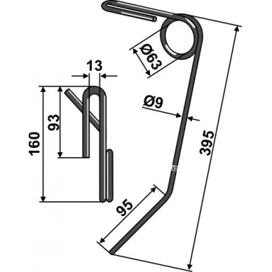 G18903640R Sėjamosios spyruoklė Gaspardo 1