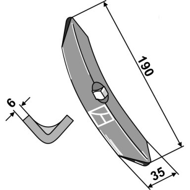 Standartinis noragėlis K25