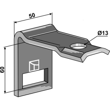 Laikiklis 32 x 10