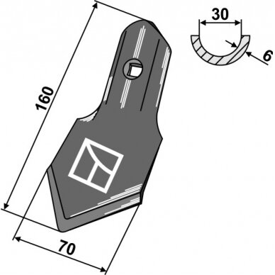 Standartinis noragėlis K46 1