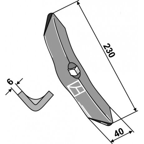 Kverneland noragėlis 1