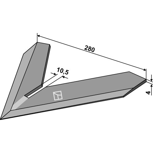 Norago peilis Steketee  280mm 1