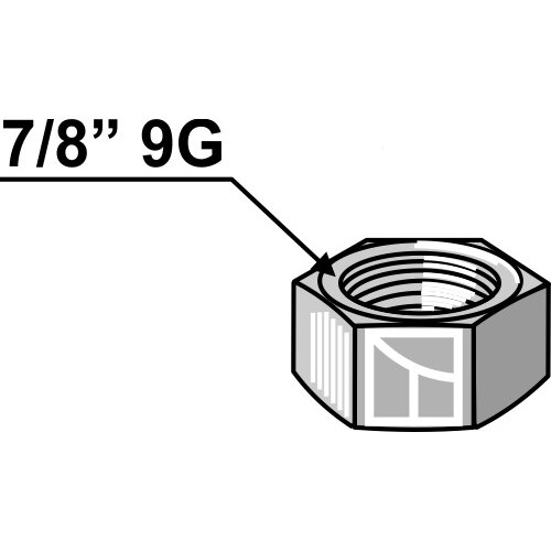 Veržlė 7/8'' 9G 1