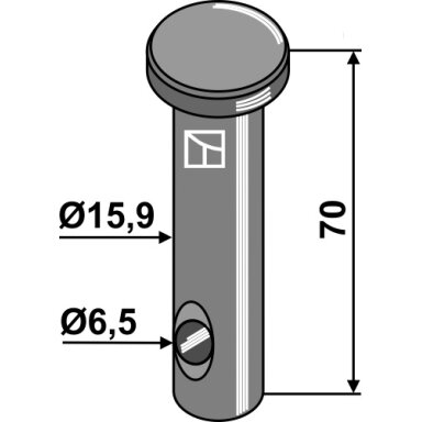 Varžtas 16xh11x65x55