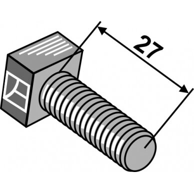 Varžtas - M16 Varžtas - M16