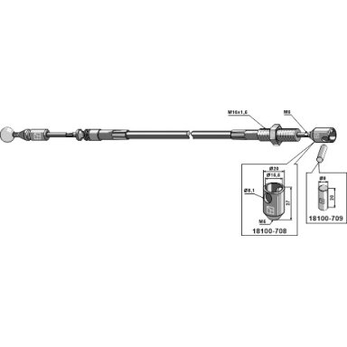 Valdymo trosas - 1600