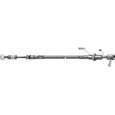 Valdymo trosas - 2200 1