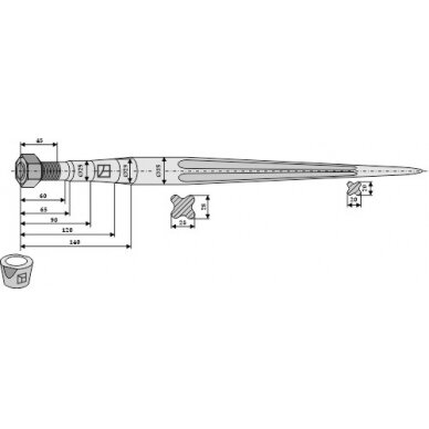 Krautuvo pirštas 1400 1
