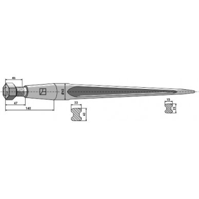 Krautuvo pirštas 810 1