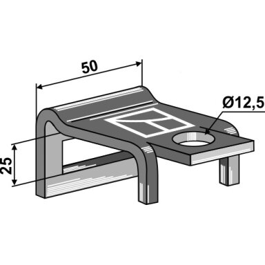 Laikiklis 32 x 10