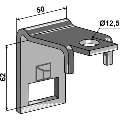 Laikiklis 32 x 12