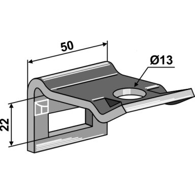 Laikiklis 32 x 10