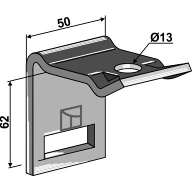 Laikiklis 32 x 12