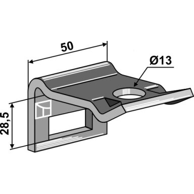 Laikiklis 32 x 10
