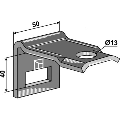 Laikiklis 32 x 10