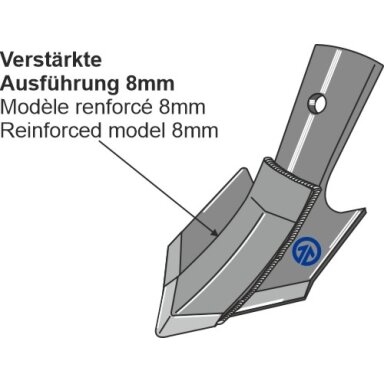 RF22683 Greitai keičiamas noragėlis Kverneland - 100 mm