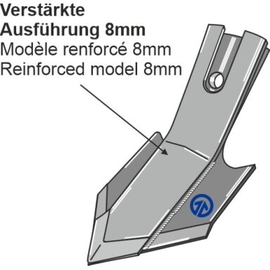 Greitai keičiamas noragėlis - 100mm