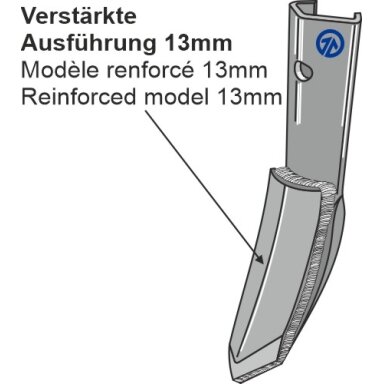RF23560 Greitai keičiamas noragėlis Kverneland - 50mm