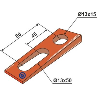 Bourgault pleištas 5°, SERIE 200