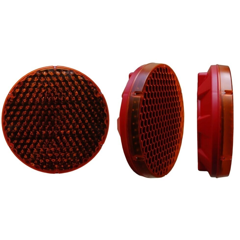2 signalinių žibintų (blicų) komplektas (mirksi vienu metu), 300 mm, LED, klasė L9H 1