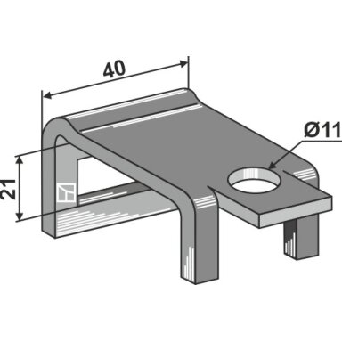 Laikiklis 26 x 10