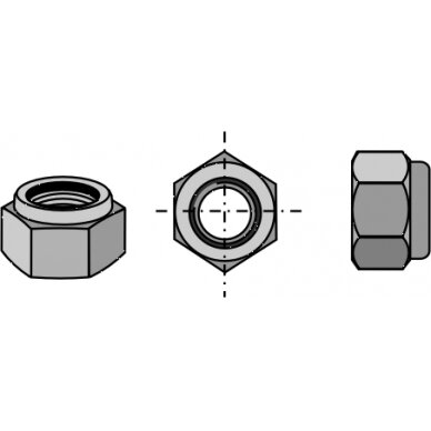 Savaime užsifiksuojanti veržlė - M14x1,5 1