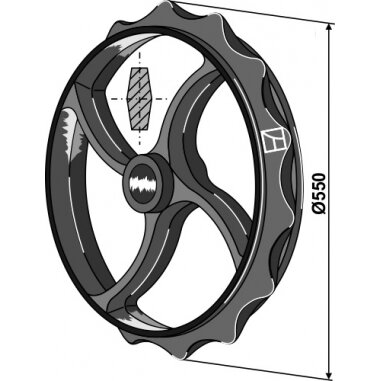 15484 Kembridžo žiedas Dal-Bo - Ø550mm 15484 Kembridžo žiedas Dal-Bo - Ø550mm