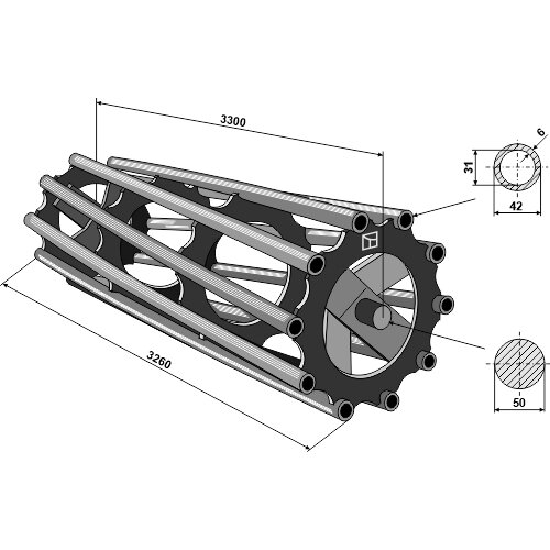 Vamzdinis tankinimo volas 3300