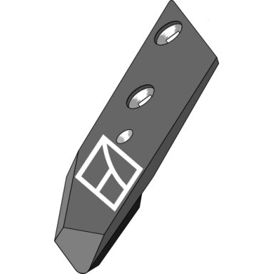 3364150 Priešplūgio noragėlio nosis Lemken, sustiprinta B2SP R - 15mm, dešinė