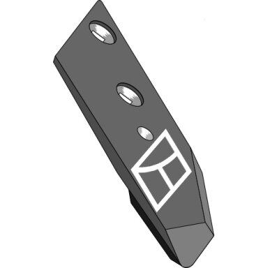 3364151 Priešplūgio noragėlio nosis Lemken, sustiprinta B2SP L - 15mm, kairė