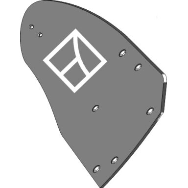 3441030 Verstuvė Lemken B30B R, dešinė