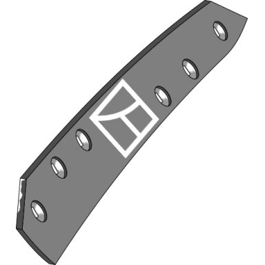 Verstuvės plunksna Lemken  BS42 L - 561x120, kairė