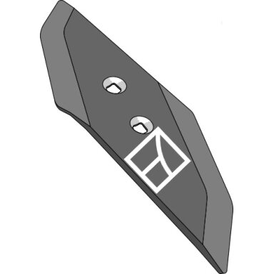 Apverčiamas kaltas Lemken  S2W L - 10mm, kairė