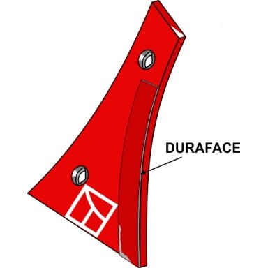 Keičiamas verstuvės priekis DURAFACE, dešinė