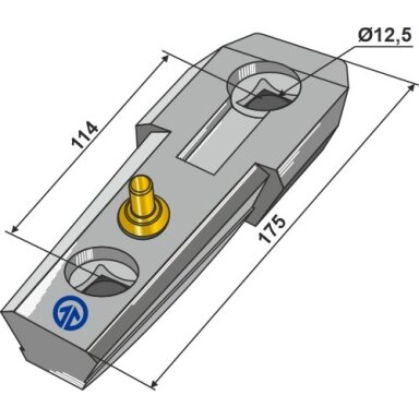 Adapterio komplektas, 175 mm, 410 Series