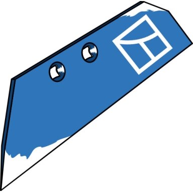 Priešplūgio noragas, kairė